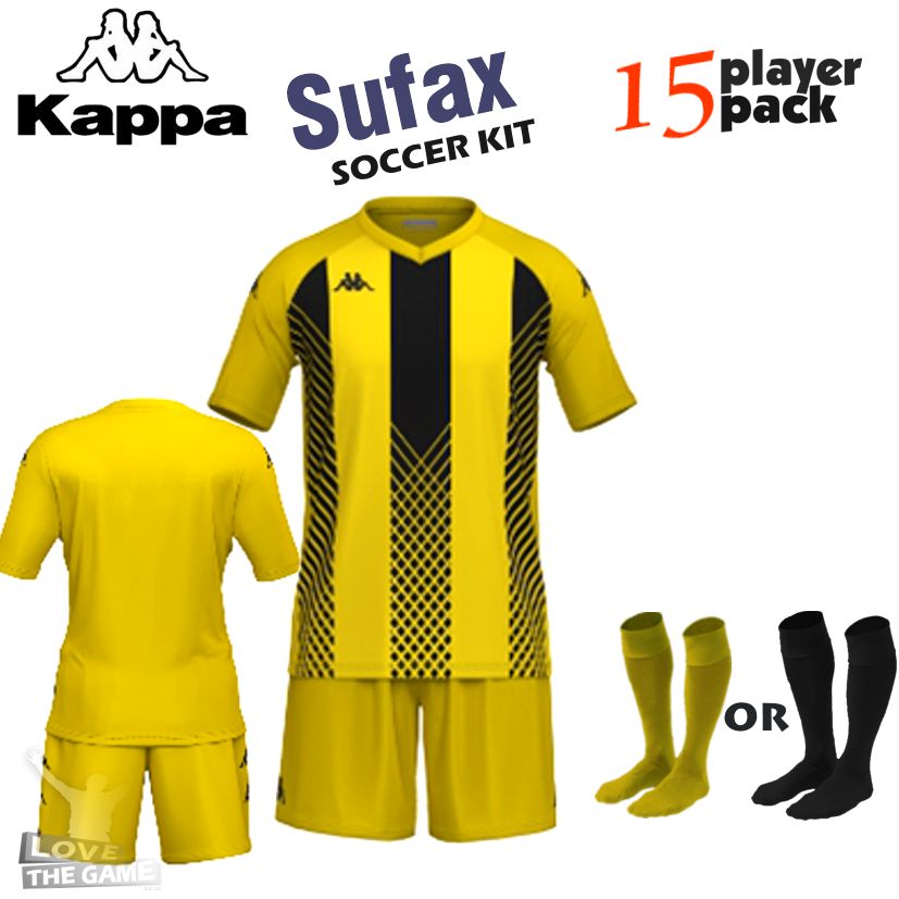 Kappa soccer hot sale kit